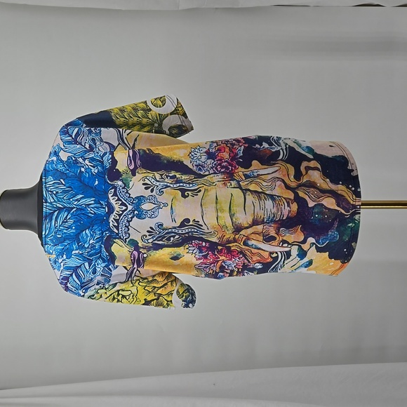 Sunny 1987 Inc. Versace Medusa Roundneck Short Sleeve Pullover Shirt Size XXL - Picture 6 of 12